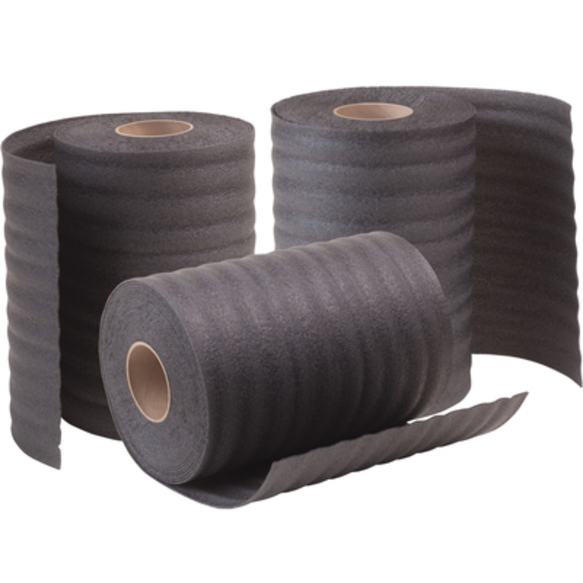 1/8” x 24” x 550’ Perf Recy Black AF Rolls 3/CS, Model# FB18S24P